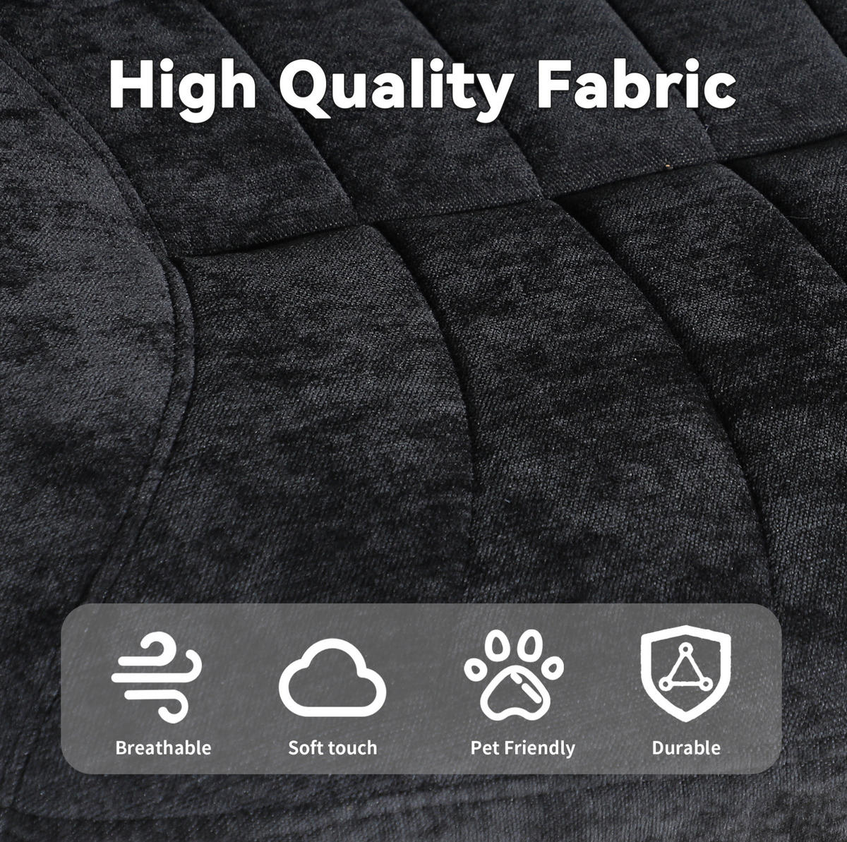 BÜROSTUHL in Schwarz 55x80x86 cm mit Rollen und verstellbarem Lendenkissen, bis 150 kg - Schwarz, Textil (80/86/55cm) - IVMEU