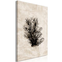 KUNSTDRUCK Braun 40/60 cm - Schwarz/Braun, Textil (40/60cm) - KUNSTLOFT