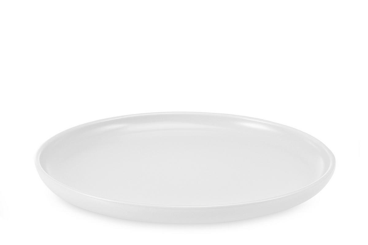 TAFELSERVICE VICTO 6 Personen 18-tlg Weiß matt - Weiß, Keramik (27/2/27cm) - KONSIMO®