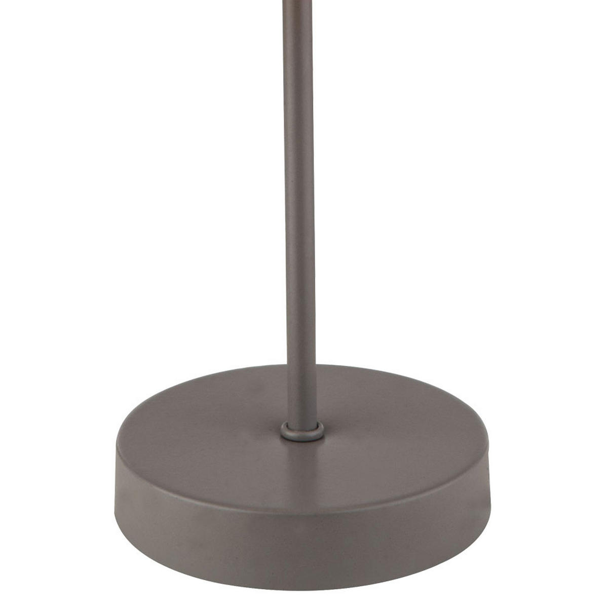 LED TISCHLEUCHTE SALVADOR Grau Geflecht - Grau, Metall (17/17/35cm)