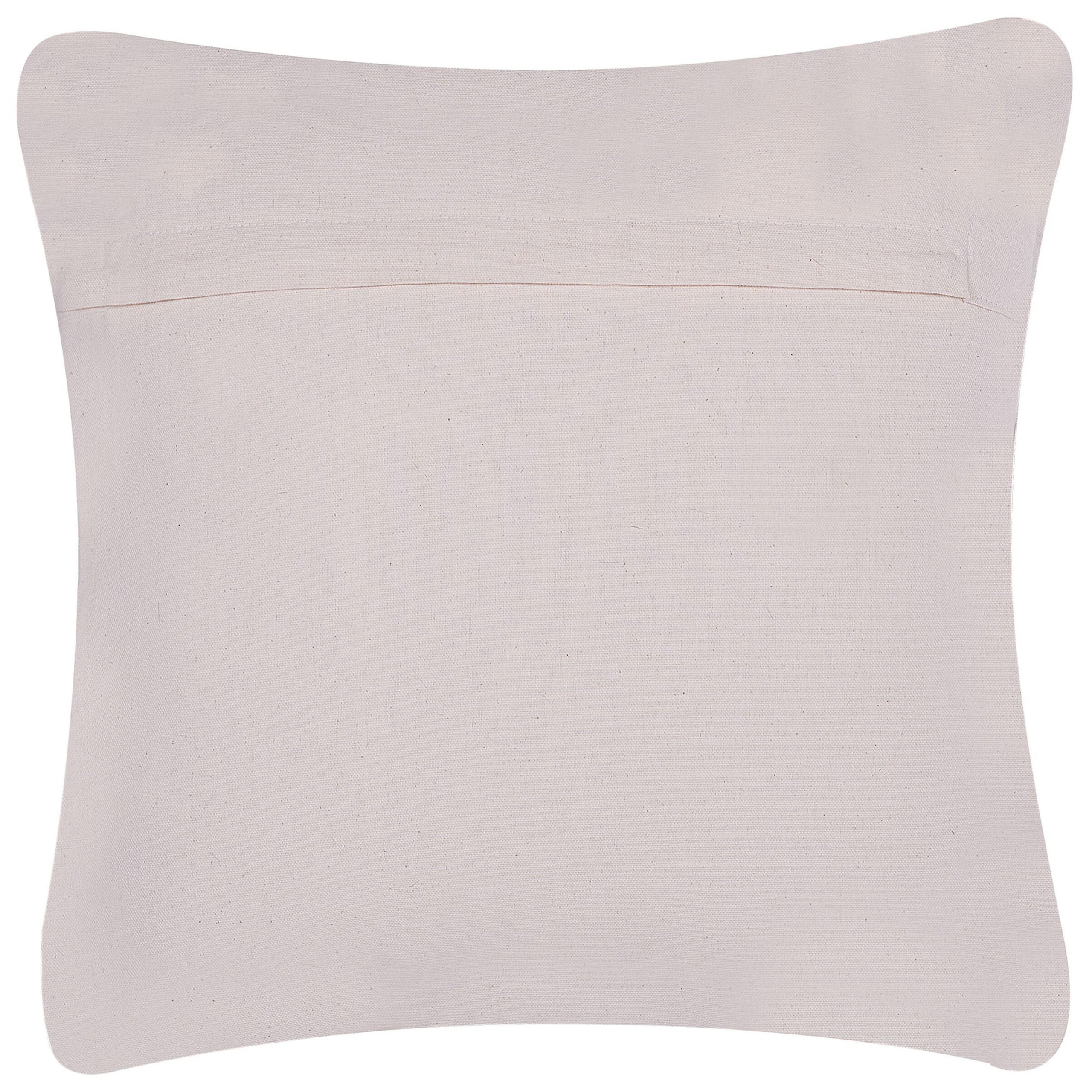 DEKOKISSEN Dunkelgrau 45/45 cm Nellad - Dunkelgrau, Leder (45/45cm) - Beliani