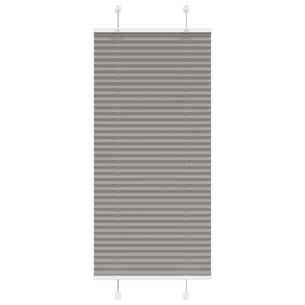 vidaXL Plissee Anthrazit 65x150 cm