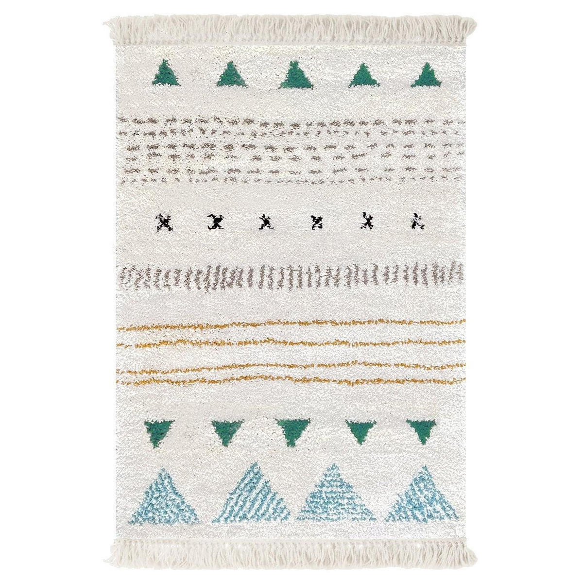 KINDERTEPPICH weich und farbenfroh mehrfarbig - Multicolor, Textil (160/230cm) - AFK Living