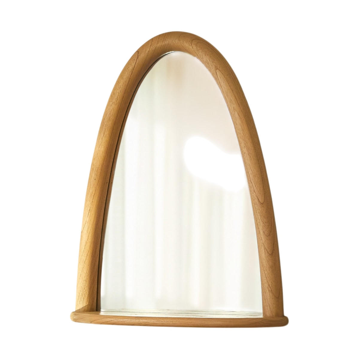 SPIEGEL Lana Natur aus Mindiholz - Naturfarben, Holz (55/68/15cm) - Tikamoon