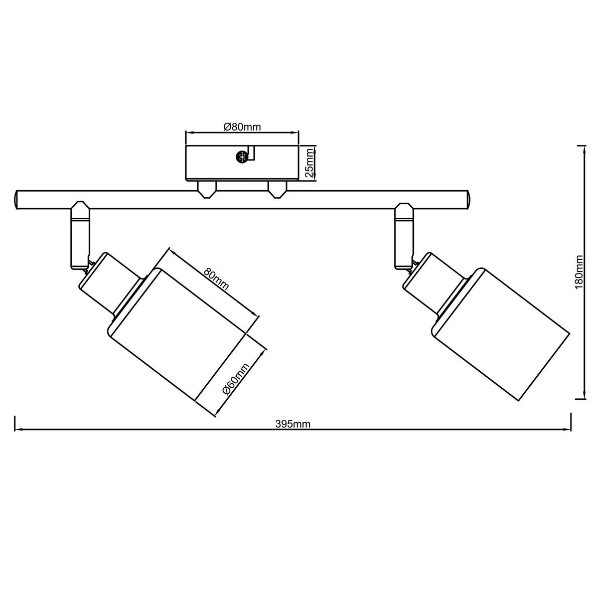 SPOTROHR Loralie 99848/93 - Schwarz, Metall (8/39.5/18cm) - Brilliant
