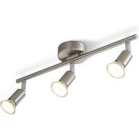 DECKENSTRAHLER Glühfeld 8/13/40 cm - Alufarben, Metall (40/8/13cm) - ZMH