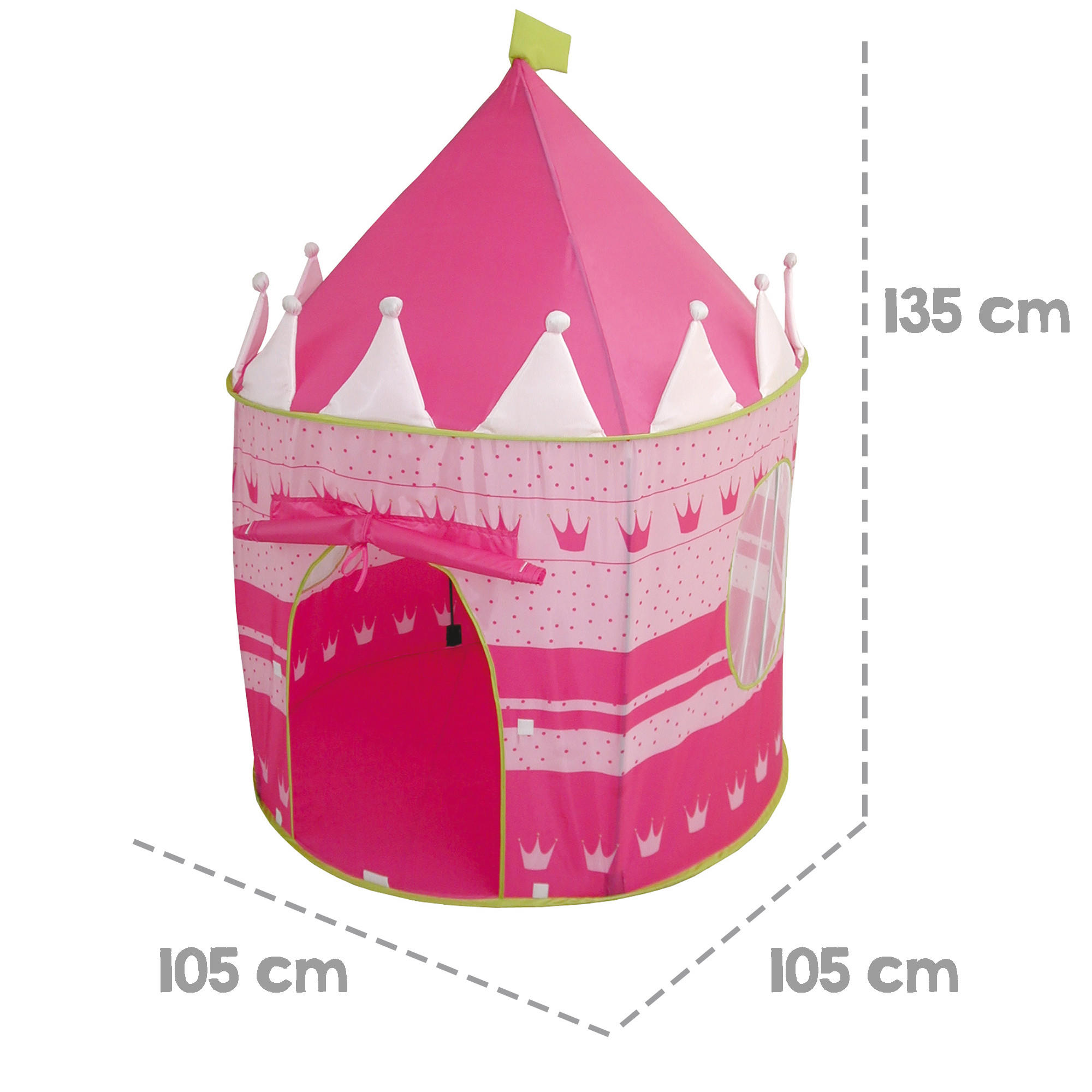 SPIELZELT Schloß - Rosa, Textil (105/105cm) - Roba