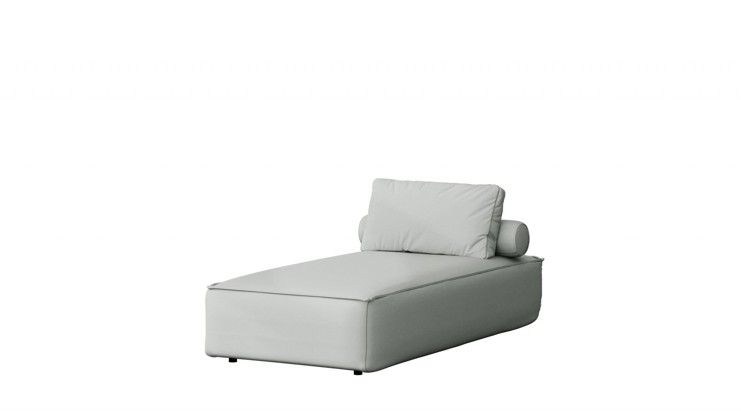 GARTENCHAISELONGUE Liegestuhl Für Den Garten MALIBU Hellgrau - Hellgrau, Holz (90/73/194cm) - Kaiser Möbel