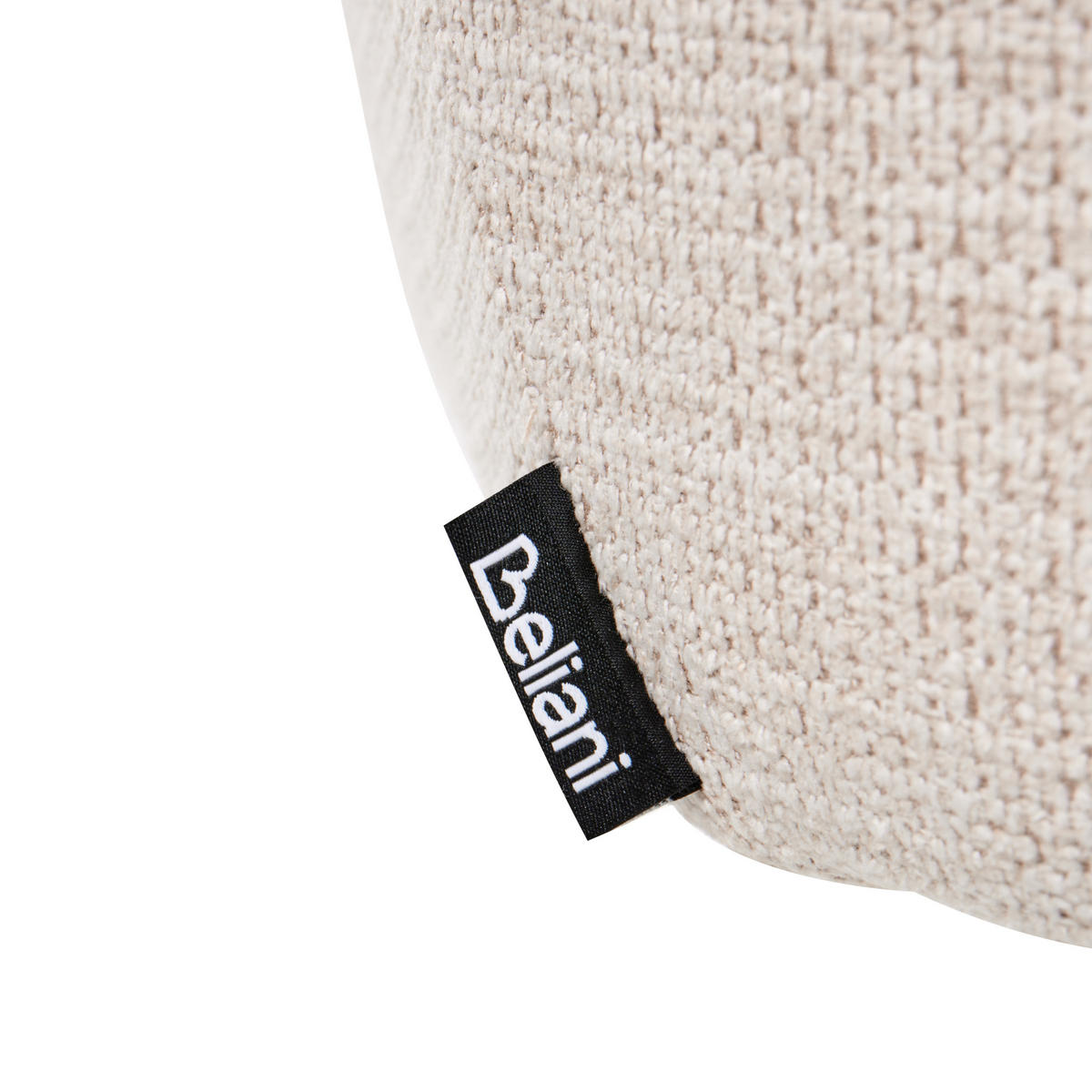 ESSZIMMERSTUHL 2er Set drehbar Stoff Hellbeige Likely - Beige, Textil (56/85/71cm) - Beliani