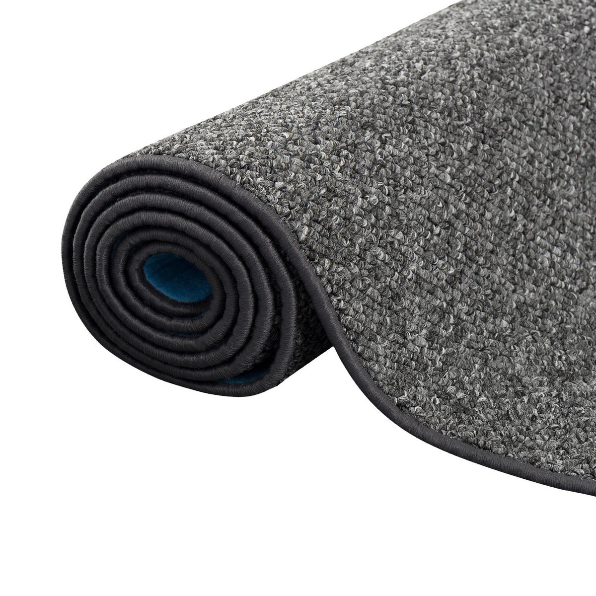 LUXUS WOLL-OPTIK BERBER JUNA MELIERT - Anthrazit, Textil (200/200cm) - Snapstyle