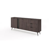 SIDEBOARD VERIS Braun 195x38x81 cm - Braun, Holzwerkstoff (195/81/38cm) - FURNLUX