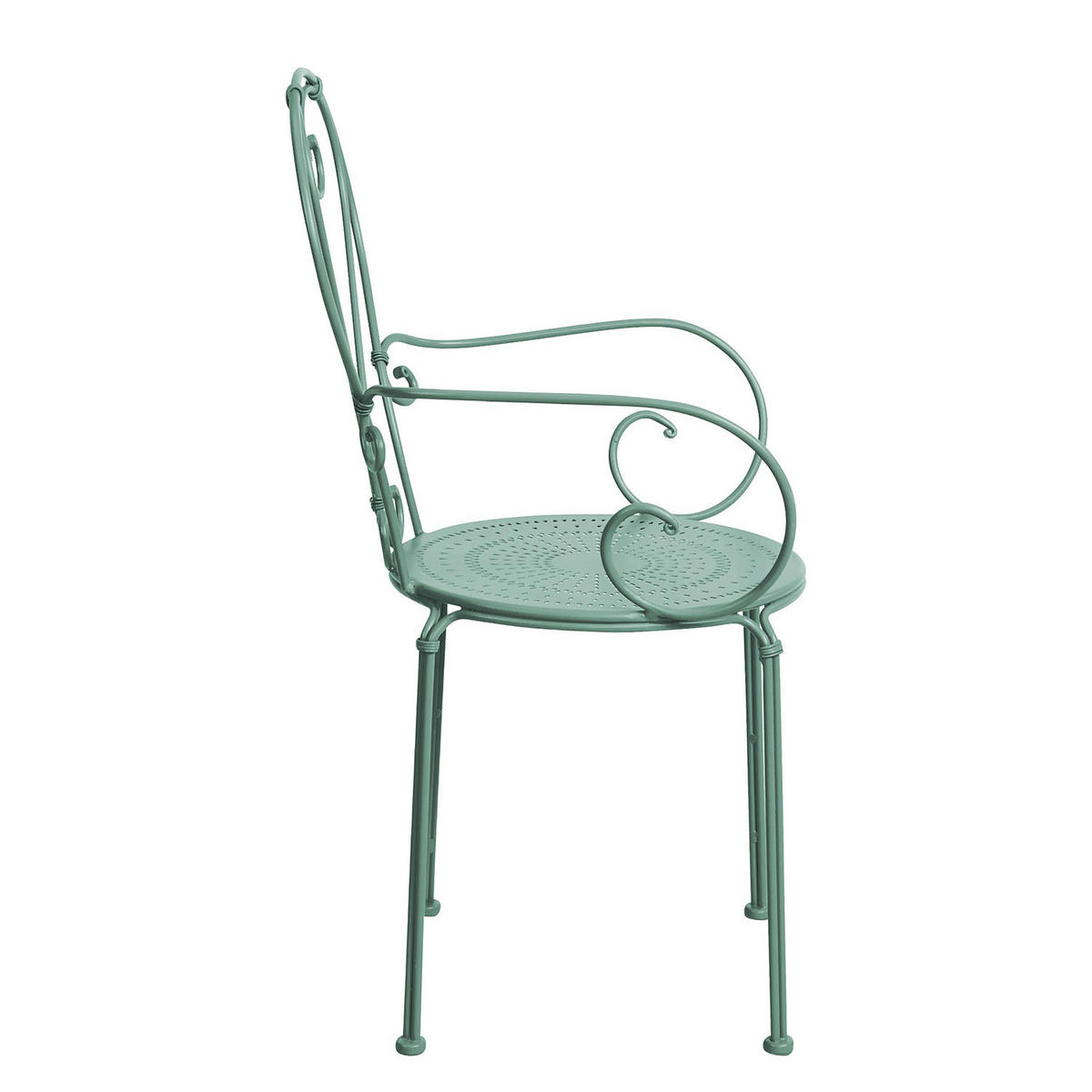 GARTENSTUHL Century - Grün, Metall (53/91/49cm) - Butlers