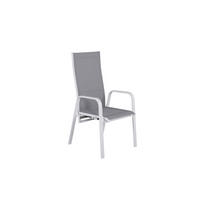 RELAXSESSEL COPACABANA Grau 57x65x110 cm - Grau, Metall (57/110/65cm) - FURNLUX