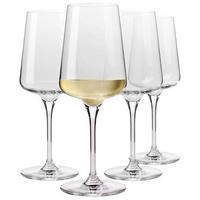 WEISSWEINGLÄSER 4er-Set 400 ML - Transparent, Glas (0.4L) - Krosno Glass