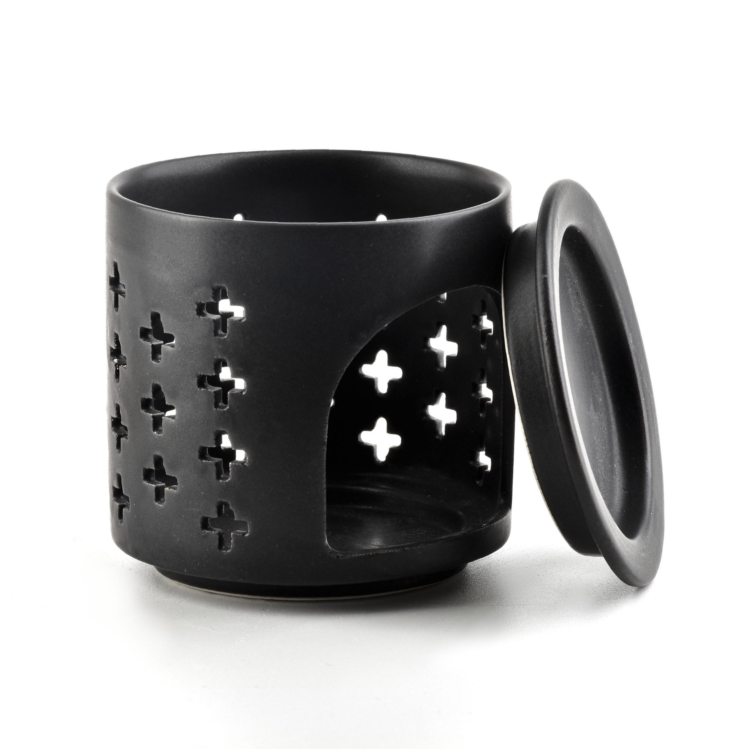 DUFTLAMPE - Schwarz, Keramik (7.5cm) - Mondex