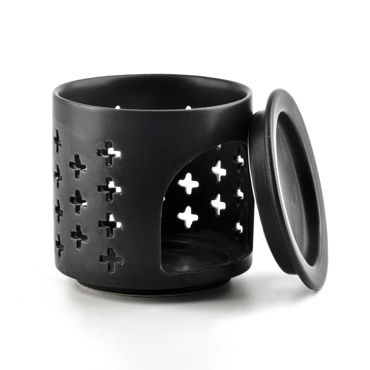 DUFTLAMPE - Schwarz, Keramik (7.5cm) - Mondex
