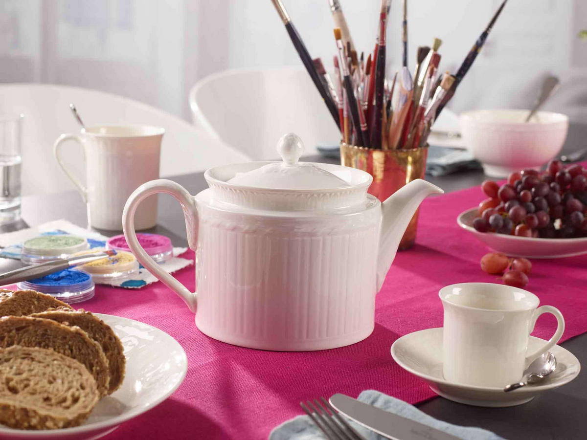 MOKKA- / ESPRESSOTASSEN Cellini weiß 100 ml 6er Set - Weiß, Keramik (0.1L) - Villeroy & Boch