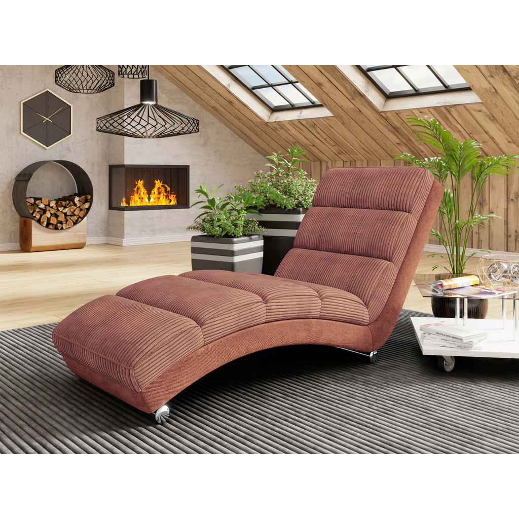 Thumbnail - Mirjan24 Sessel, Rosa, Holz, Rechteckig, 62x84x180 cm, Wohnzimmer, Sessel, Relaxliegen