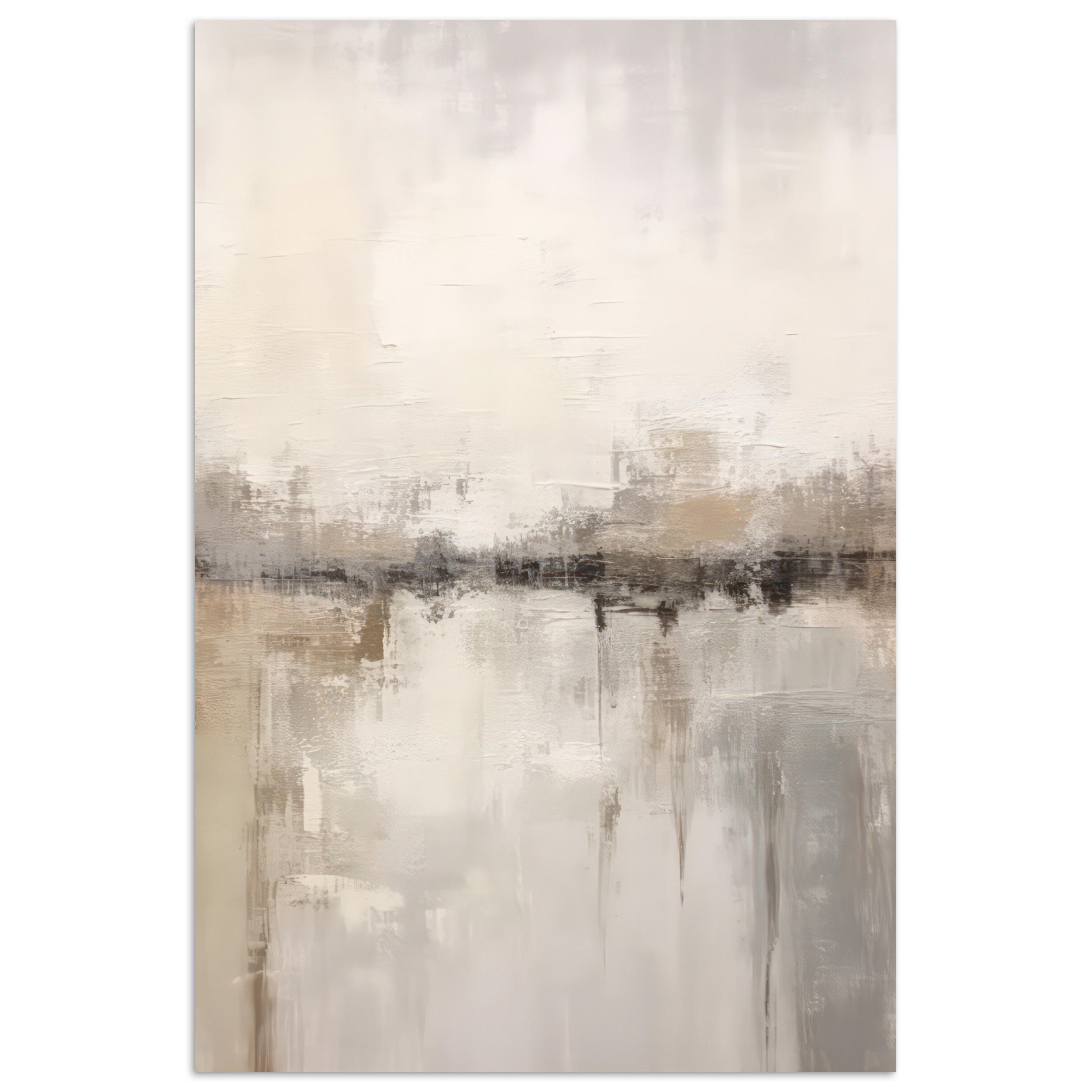 MuchoWow PLAKÁT Moderní umění - Abstraktní - Béžová 40x60 cm