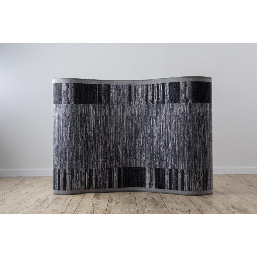 Thumbnail - rugsX Läufer, Grau, Textil, Freiform, 80x630 cm, Teppiche & Böden, Teppiche, Teppichläufer