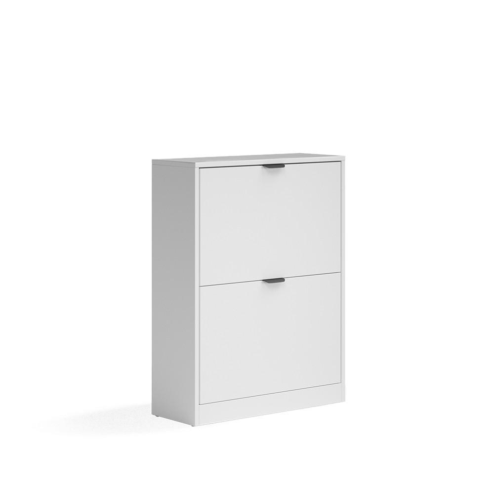 Vicco BOTNÍK NA BOTY Gizmo, Bílá/Černá, 59 x 77.6 cm se 2 přihrádkami