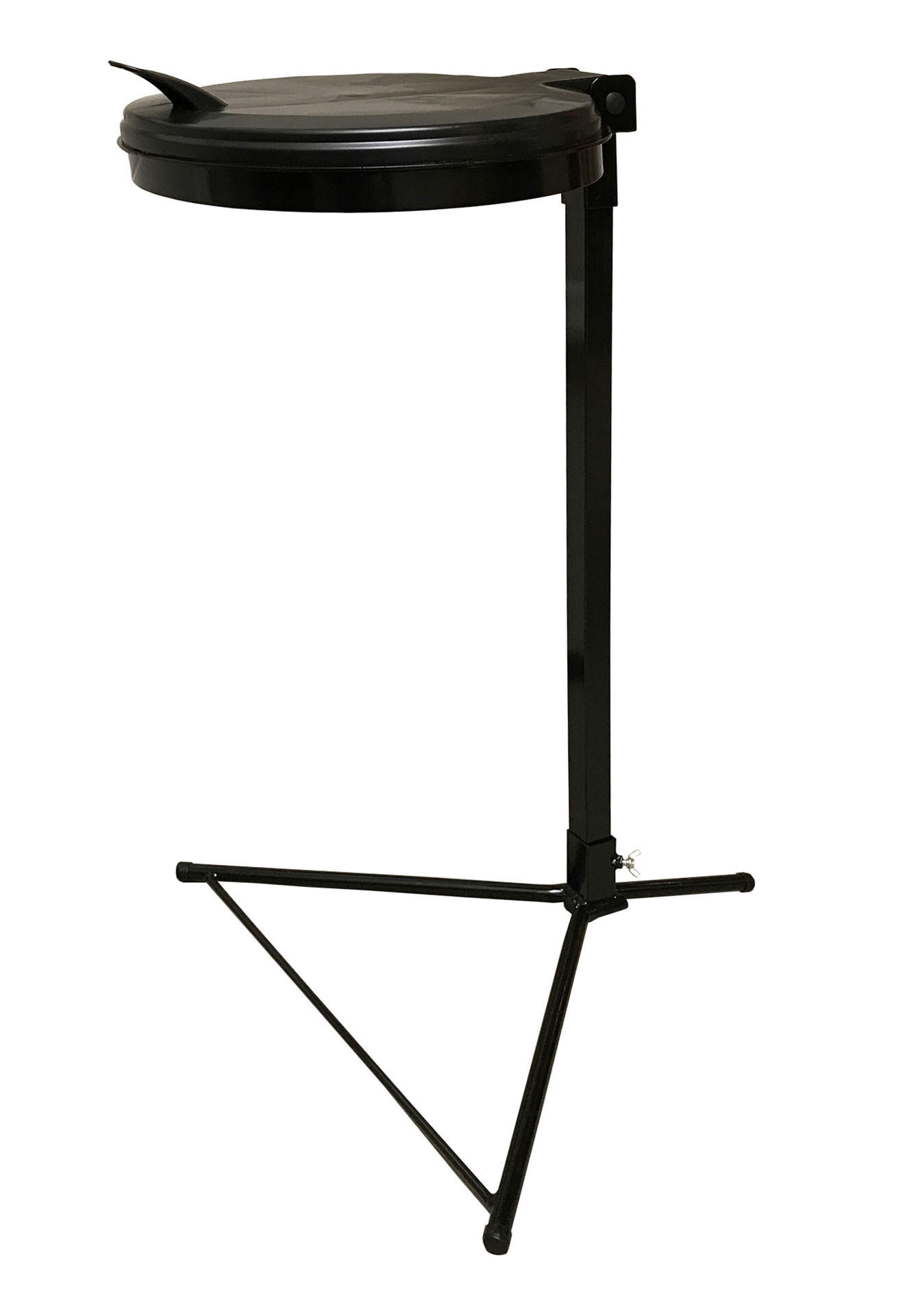 MÜLLSACKSTÄNDER - Schwarz, Metall (38/90/38cm) - QUICK STAR