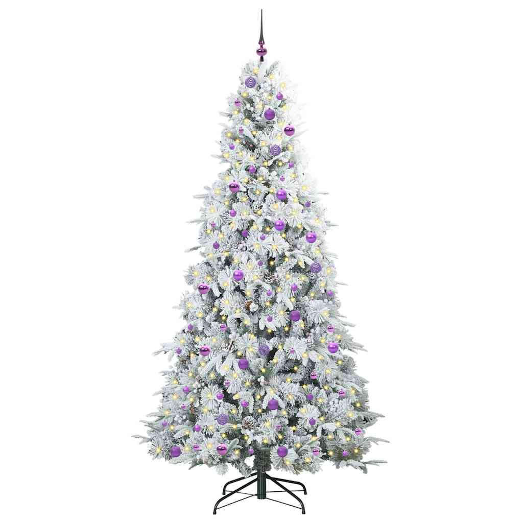 vidaXL Weihnachtsbaum Weiß 240 cm