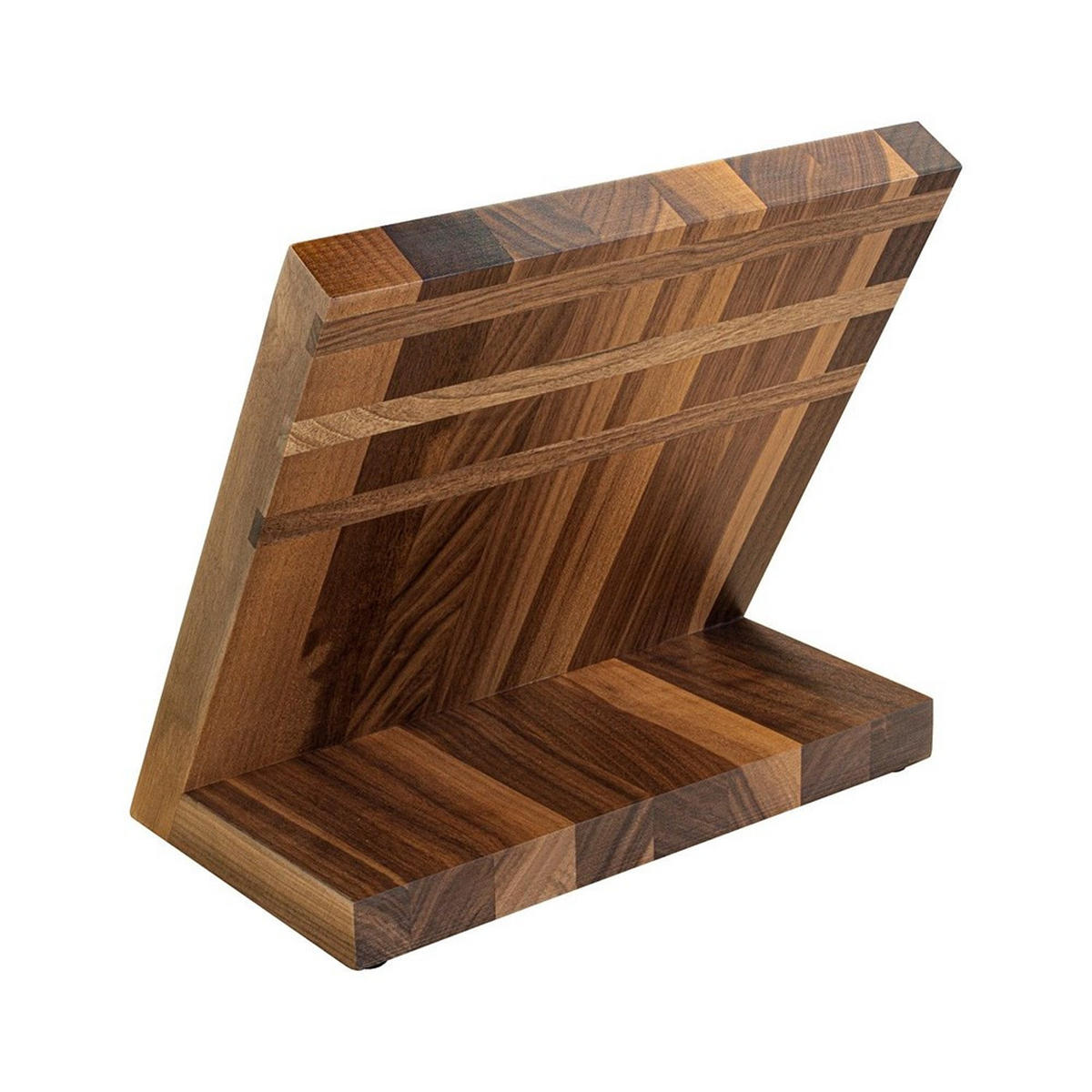 MESSERBLOCK Braun 26/26/26 cm AL91WL - Braun, Holz (26/26/26cm) - ArteLegno