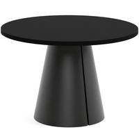 TISCH Schwarz ALMA Ausziehbar 120/196 cm - Schwarz, Holzwerkstoff (2/120/76cm) - Sepro Meble