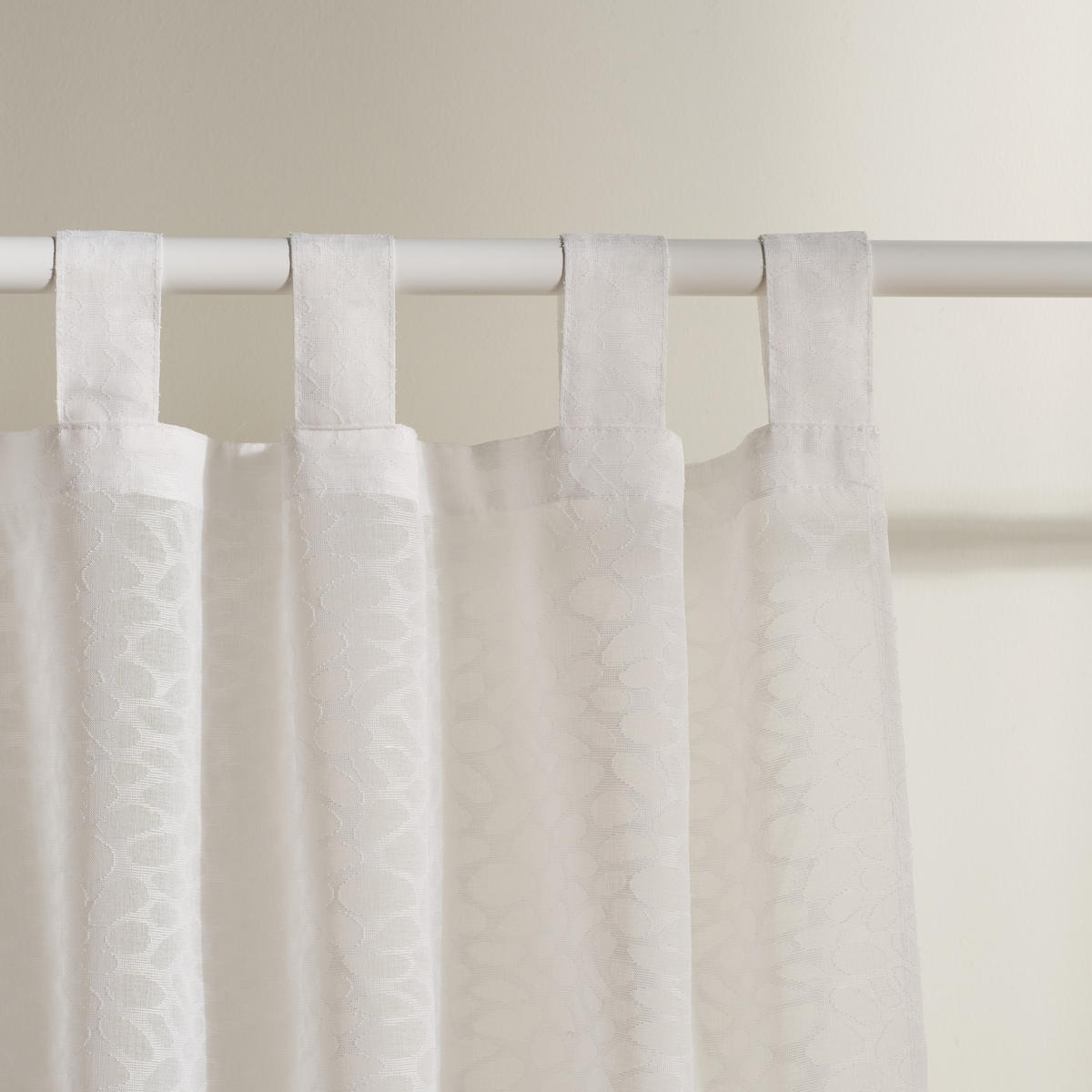 VORHANG Collino - Weiß, Textil (140/1/250cm) - home&you