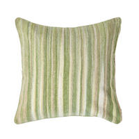 KISSENHÜLLE Chenille Tie Dye grün 60/60 cm - Grün, Textil (60/60cm) - Homescapes