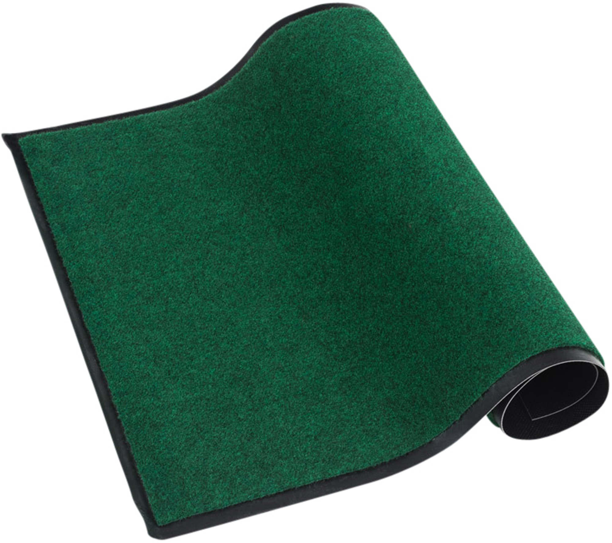 FUSSMATTE 60/40 cm Stoff grün - Grün, Textil (60/40cm) - CLP