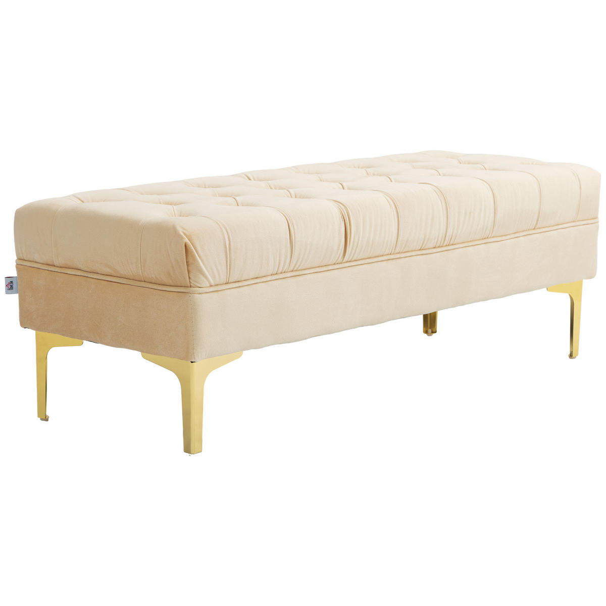SITZBÄNKE Beige 1 Stück - Beige, Kunststoff (118/42/45cm) - GiPP