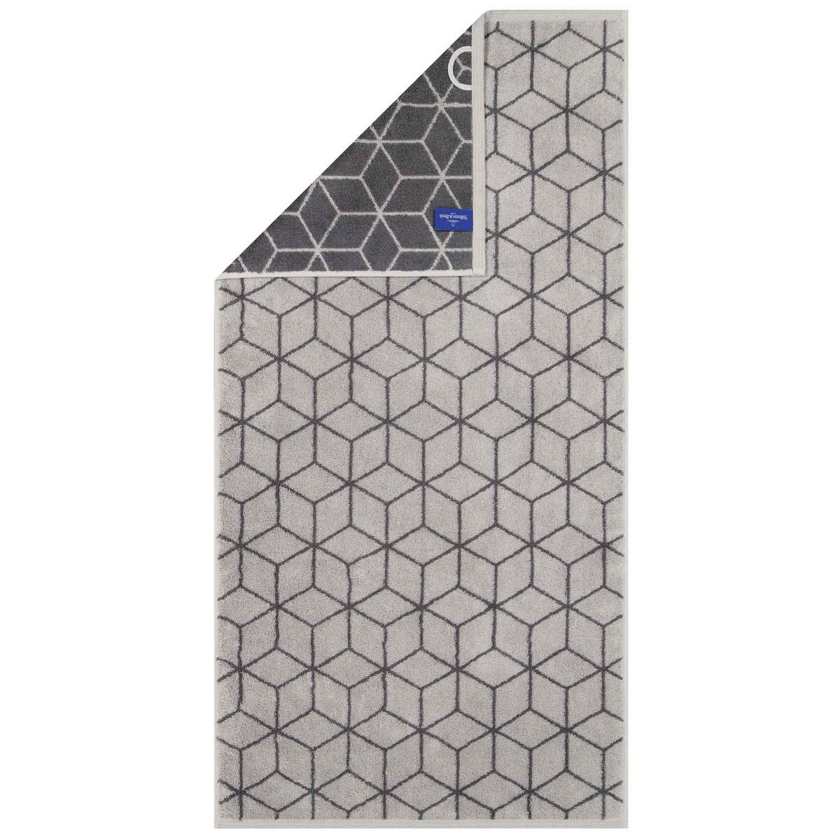 HANDTUCH Unisex Carré Grau Baumwolle 10er Pack - Grau, Textil (50/100cm) - Villeroy & Boch