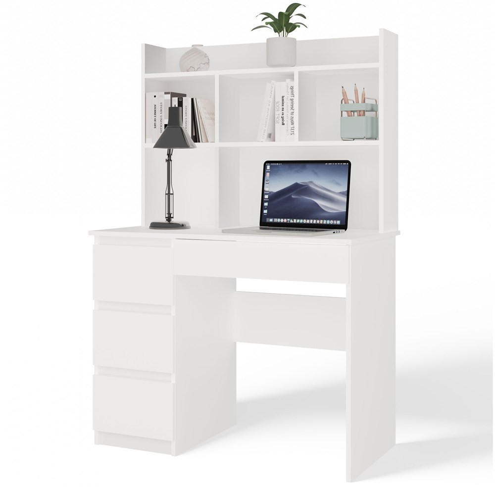 RAUMHIRSCH FURNITURE PSACÍ STŮL Bílý 98/146/52
