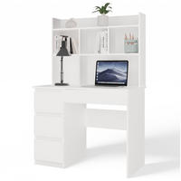 SCHREIBTISCH Weiß 98/146/52 - Weiß, Holzwerkstoff (52/98/146cm) - RAUMHIRSCH FURNITURE