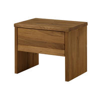 NACHTTISCH Wildeiche 50x35x40 tabacco geölt JANGALI #319 - Braun, Holz (50/40/35cm) - Massivmoebel24