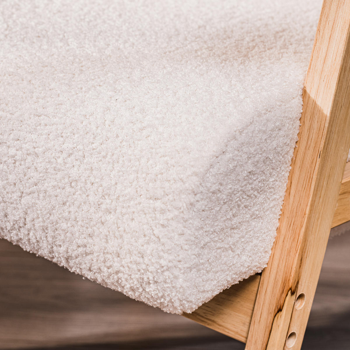 SESSEL Holz Weiß - Weiß, Holz (60/76/70cm) - Nordlys