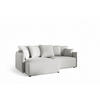 ECKSOFA Minea Mit Schlaffunktion - Creme, Holzwerkstoff/Textil (221/153cm) - Fun Möbel