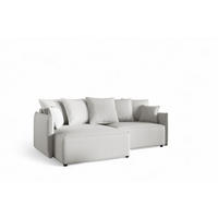 ECKSOFA Minea Mit Schlaffunktion - Creme, Holzwerkstoff/Textil (221/153cm) - Fun Möbel