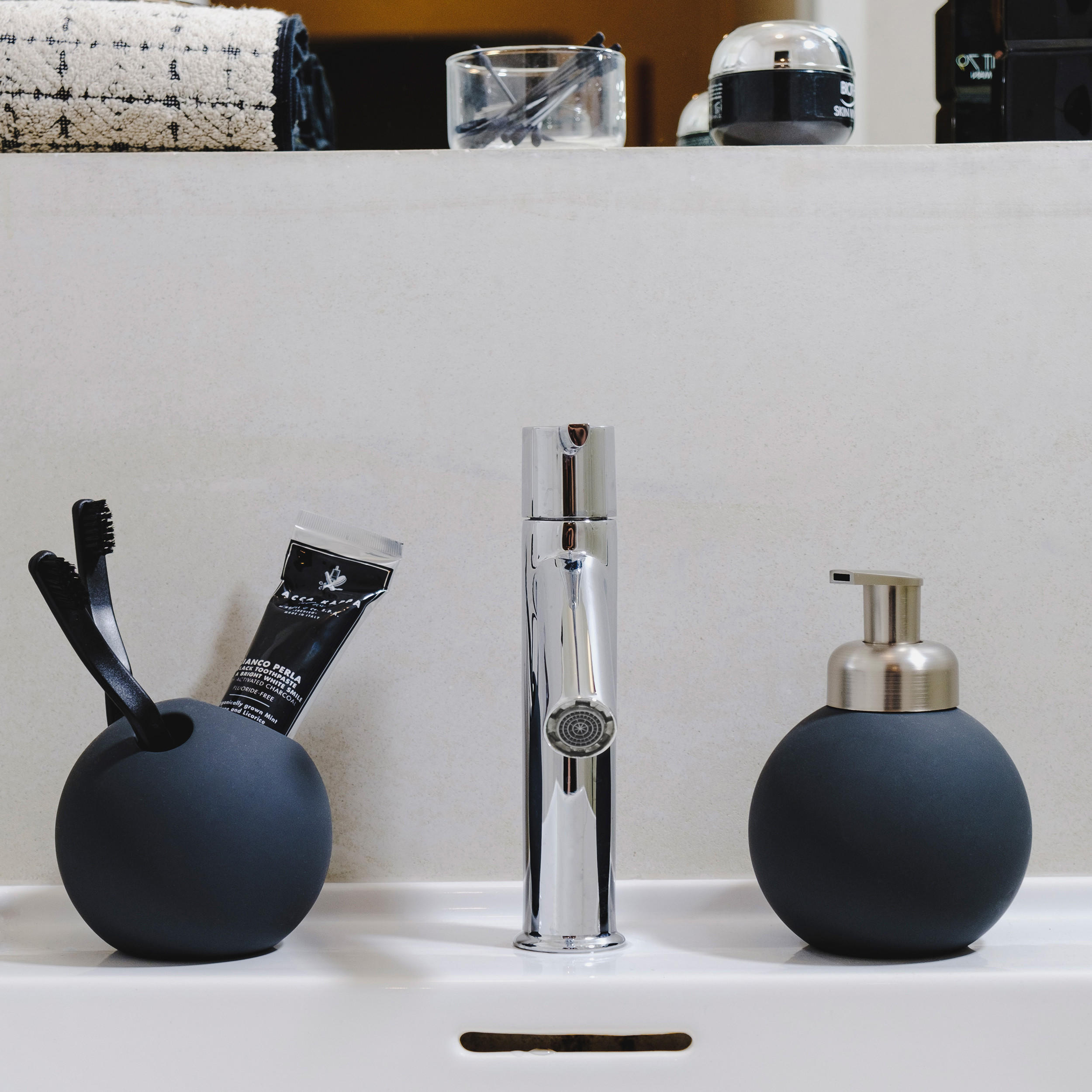 TOILETTENBÜRSTE NEW ORBIT - Grau, Keramik (14.5/42.5/14.5cm) - MÖVE