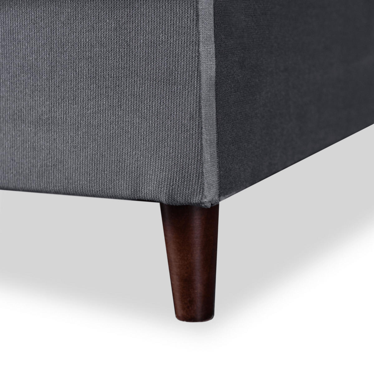 SCHLAFSOFA LIMA ausziehbar Zweisitzer Grau - Grau, Holz/Textil (186/95/84cm) - makarowski meble