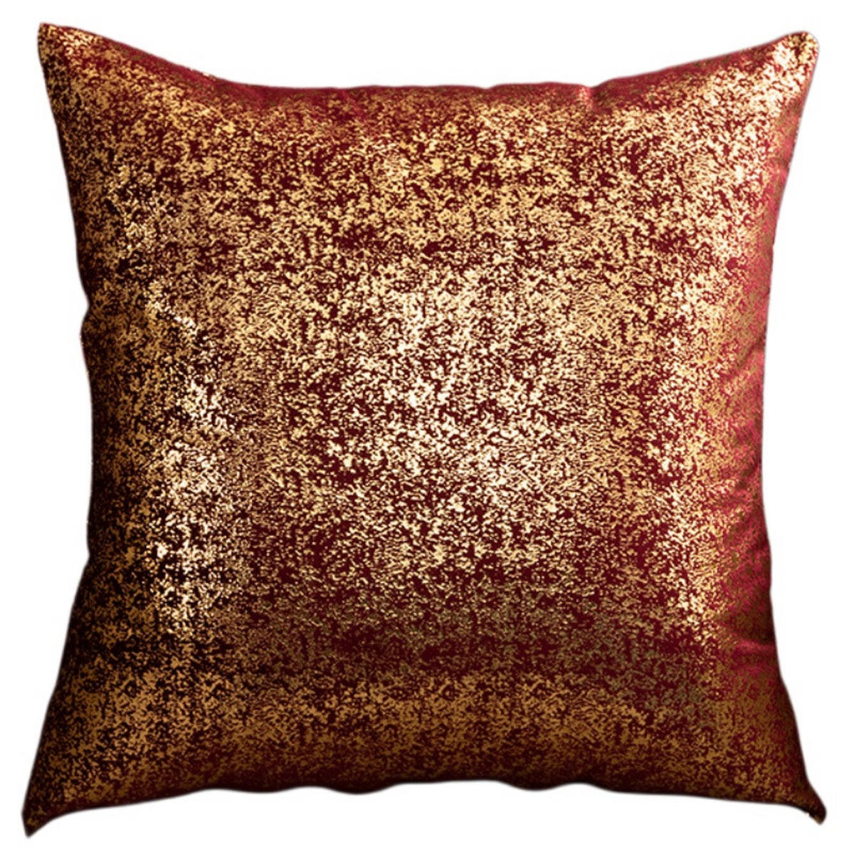 KISSENHÜLLE Velvety 45/45 cm，2er-Set - Rotbraun, Textil (45/45cm) - Kaket