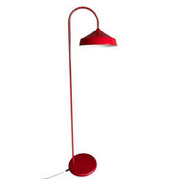 STEHLEUCHTE Bogen 180 Cm - Rot, Metall (37/37/180cm) - Bamyum