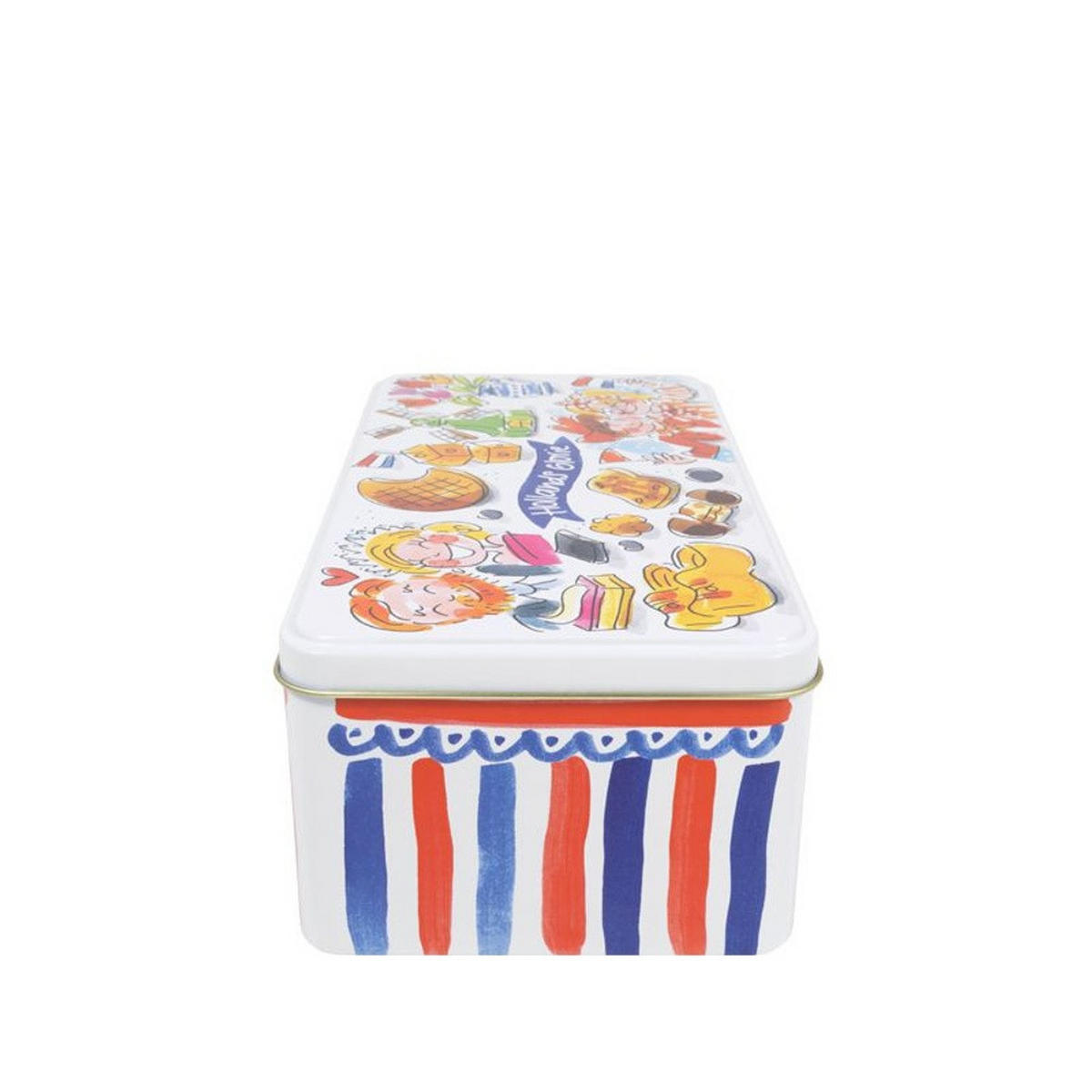 KEKSDOSE Holland in Bunt - 19,5 x 10,5 x 7cm - Multicolor, Metall (10.4/7/19.5cm) - Blond Amsterdam