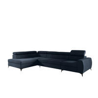 ECKSOFA Toronto Xl - Blau, Holzwerkstoff/Textil (340/200cm) - Fun Möbel