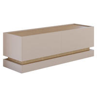 TV-LOWBOARD Zarpant 150 2K - Sandfarben/Eichefarben, Holzwerkstoff (150/47/37cm) - MIRJAN24