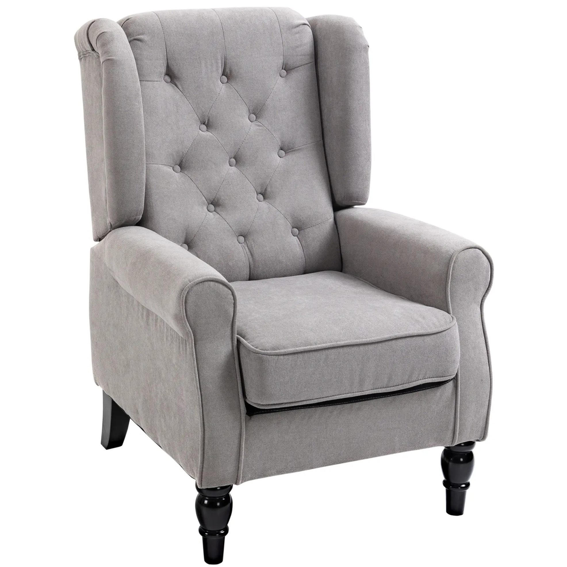 Meubliv Sessel Grau 86x102x74 cm