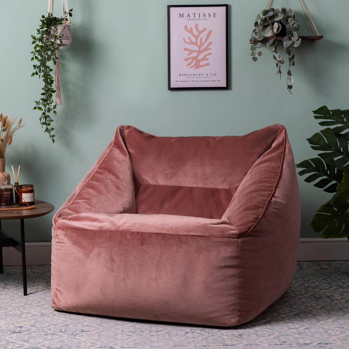 SITZSACK Sessel Natalia - Pink, Textil (97/73/84cm) - icon