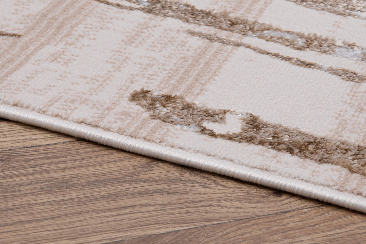 TEPPICH CRYSTAL Braun 120/170 cm - Braun, Textil (120/170cm) - Tapiso